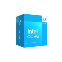 Intel Procesor Intel Core i3-14100F | 3.5 GHz | Gniazdo FCLGA1700 | 4-rdzeniowy | Model i3-14100F | Wydajny Procesor Quad-Core i3 z Ta