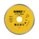 DEWALT TARCZA DIAMENTOWA DO CIĘCIA PŁYTEK 110*20MM