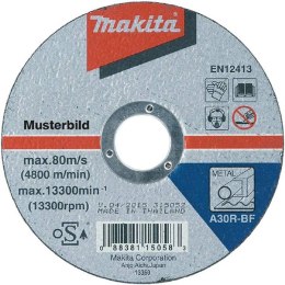 MAKITA TARCZA TNACA DO METALU 180*2.5MM A30R