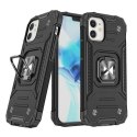 Etui pancerny pokrowiec do iPhone 14 Plus uchwyt magnetyczny Ring Armor czarny