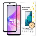 Szkło hartowane 9H na cały ekran Oppo A77 4G / A57 4G / A57s / A57e z ramką Case Friendly czarny