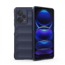 Etui elastyczny pokrowiec do Xiaomi Redmi Note 12 Pro+ Magic Shield Case niebieski