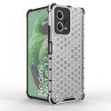 Etui pancerny hybrydowy pokrowiec do Xiaomi Redmi Note 12 5G / Poco X5 5G Honeycomb czarny