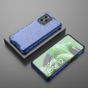 Etui pancerny hybrydowy pokrowiec do Xiaomi Redmi Note 12 5G / Poco X5 5G Honeycomb niebieski