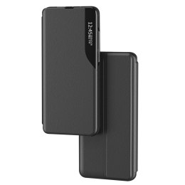 Etui pokrowiec z klapką i podstawką do Xiaomi Redmi Note 12 5G / Poco X5 5G Eco Leather czarne