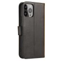 Pokrowiec etui z klapką i portfelem do Xiaomi Redmi Note 12 Magnet Case czarne