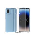 Ultra cienkie etui pokrowiec 0.5mm do Xiaomi Redmi A2 / Redmi A1 Ultra Clear przezroczyste