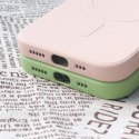 Silikonowe etui z MagSafe do iPhone 15 Pro Max Silicone Case różowe