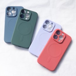 Silikonowe etui z MagSafe do iPhone 15 Silicone Case różowe