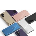 Etui pokrowiec do Samsung S24+ z klapką Clear View Case niebieskie