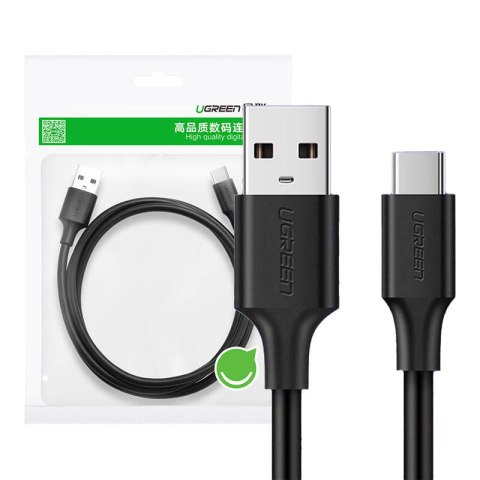 Kabel USB do USB-C UGREEN 	US287 0,25m (czarny)