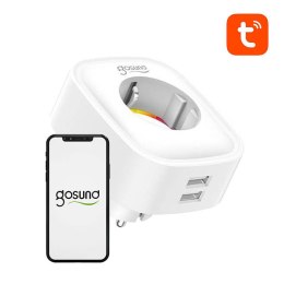 Inteligentne gniazdko WiFi Gosund SP112 2xUSB, 16A, Tuya