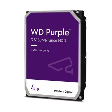 Western Digital Western Digital Purple Surveillance, 4 TB, 3,5", HDD | Western Digital | Dysk twardy | Digital Purple Surveillance | 4000 GB