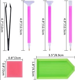 Diamond Painting Haft Diamentowy Akcesoria Zestaw