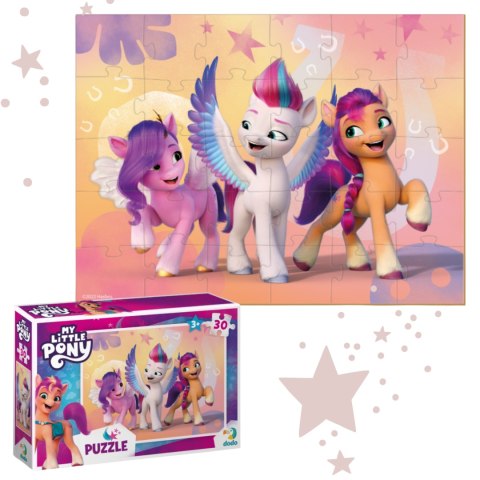 PUZZLE MY LITTLE PONY MÓJ MAŁY KUCYK 30 ELEMENTÓW UROCZA UKŁADANKA