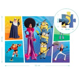 PUZZLE 80 ELEMENTÓW MINIONS MINIONKI UKŁADANKA KOLOROWA DLA DZIECI