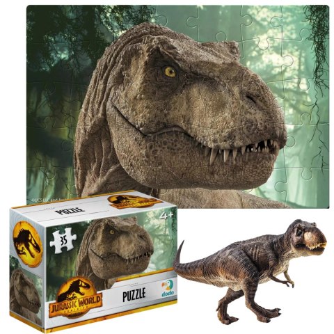 PUZZLE MINI JURASSIC PARK UKŁADANKA 35 ELEMENTÓW PARK JURAJSKI DLA DZIECI