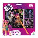 ZDRAPKA ARTYSTYCZNA MY LITTLE PONY MALOWANIE METODĄ SCRATCH DLA DZIECI