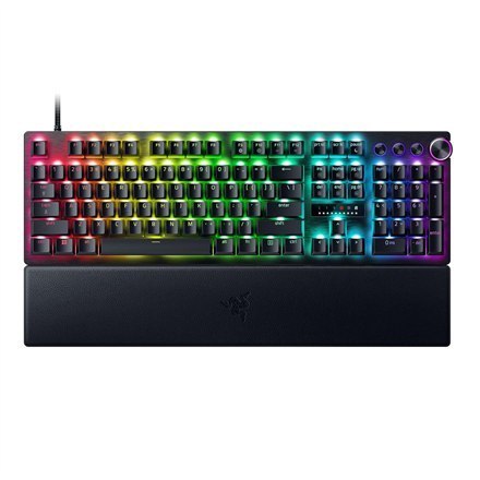 Razer Klawiatura do gier Razer Huntsman V3 Pro, Przewodowa, Kolor Czarny, Optyczna Analogowa, Układ US