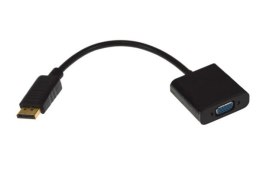 Adapter DisplayPort wt./gn.VGA z kablem ---