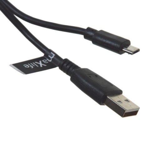 Kabel USB wtyk A- micro USB B 1,0m Fast Charge 2A