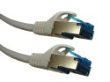 Kabel patchcord SFTP6A linka Cu 3,0m szary