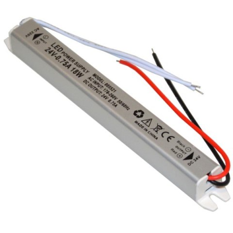 Zasilacz Led Super Slim 24V 18W IP20