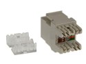 Gniazdo keystone RJ45 kat.5e nieekranowane Krone