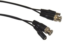 Kabel BNC(wtyk-wtyk)+DC 2,1/5,5(wtyk-gniazdo) 50m