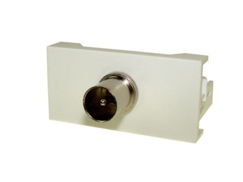 Adapter Mosaic 22,5x45 Wtyk antenowy TV