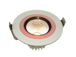 Downlight LED COB CALON 7W+3W biały ciepły+czer-