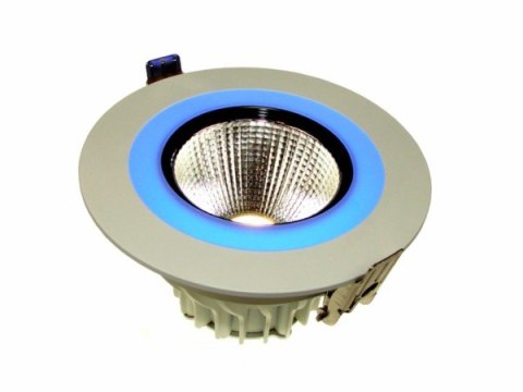 Downlight LED COB Midas 15W+2W biały dzienny+nieb