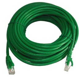 Kabel patchcord UTP6 15,0m zielony