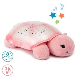 ND19_CLTT-7323-T2P Cloud b Twinkling Twilight Turtle? Pink - Lampka nocna z projekcją świetlną - Żółw różowy