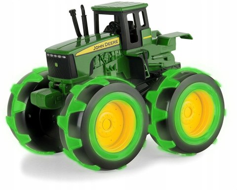 TOMY John Deere traktor Monsterświecące koła 46434