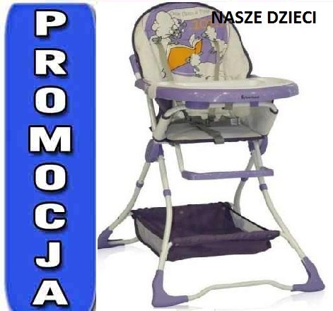 BERTONI BRAVO VIOLET LAMBS KRZESEŁKO DO KARMIENIA