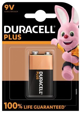 Duracell Duracell | Bateria alkaliczna | 9V | 1 szt. | Plus MN1604