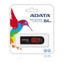 ADATA Pamięć USB ADATA C008 64 GB, 2.0 / Czarno-czerwona