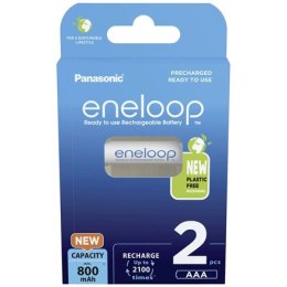 Panasonic Panasonic | AAA | 800 mAh | 2 sztuki | ENELOOP BK-4MCDE/2BE