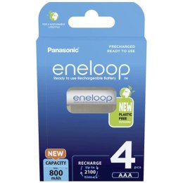 Panasonic Panasonic | AAA | 800 mAh | 4 sztuki | ENELOOP BK-4MCDE/4BE