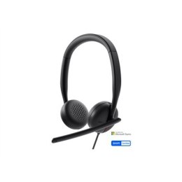 Dell Dell Headset WH3024 Built-in microphone USB-C, USB-A Black