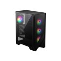 MSI MSI PC Case MAG FORGE 120A AIRFLOW Side window Black Mid-Tower Power supply included No