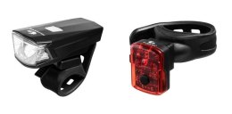 FALCON EYE LAMPA ROWEROWA DUO BLAZE KABEL MICRO USB PRZÓD + TYŁ