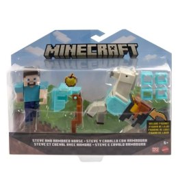 Figurka Minecraft Steve i koń