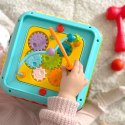 WOOPIE BABY Wielofunkcyjna Kostka Aktywności Montessori 6w1 - 18m+