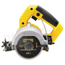 DEWALT PRZECINARKA Z TARCZĄ DIAMENTOWĄ 'NA MOKRO' 110MM 1300W