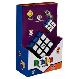 ND17_ZB-142673 Kostka Rubika 3x3 oraz brelok. Zestaw Rubiks Classic 6064011 Spin Master