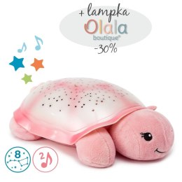 ND19_CLTT-7323-T2P Cloud b Twinkling Twilight Turtle? Pink - Lampka nocna z projekcją świetlną - Żółw różowy