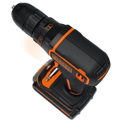 Wiertarko-wkrętarka 18V CDC18BAFC-QW BLACK+DECKER