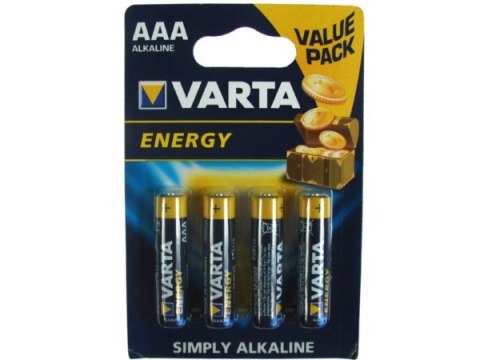 Bateria LR03 AAA alkaliczna VARTA ENERGY 4szt./bli